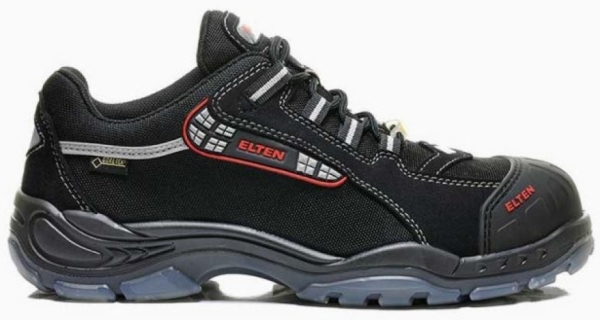 ELTEN-Footwear, S3-Arbeits-Berufs-Sicherheits-Schuhe, Halbschuhe, SENEX PRO GTX ESD, schwarz