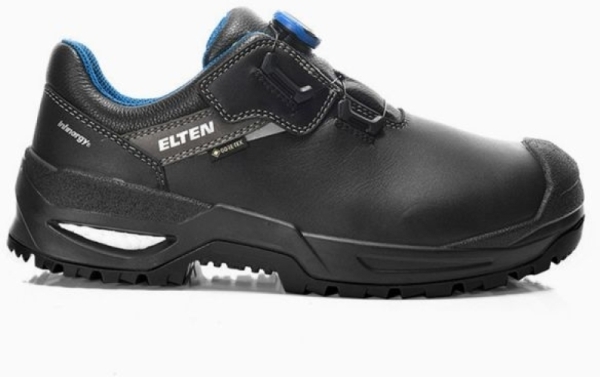 ELTEN-S3-Sicherheitshalbschuh, STEFANO XXSG BOA GTX black-blue low, ESD, schwarz-blau