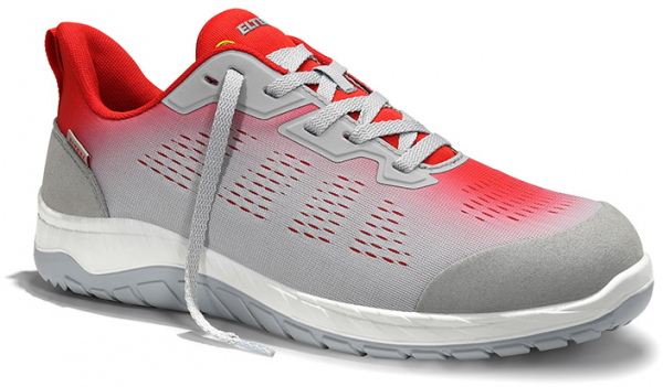 ELTEN-S1-Sicherheitshalbschuh, LUAN grey-red Low ESD S1PS