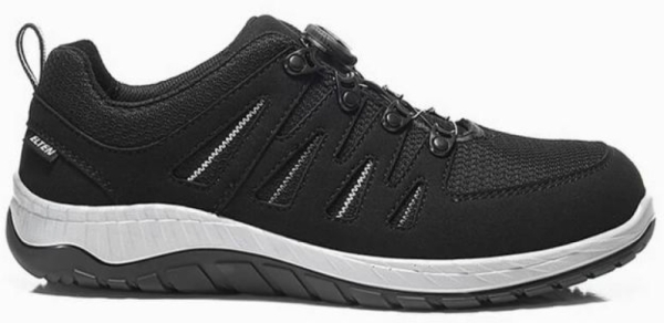 ELTEN-Footwear, S3-Arbeits-Berufs-Sicherheits-Schuhe, Halbschuhe, MADDOX BOA® Low, ESD, schwarz-grau