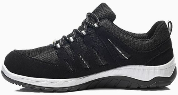 ELTEN-Footwear, S3-Arbeits-Berufs-Sicherheits-Schuhe, Halbschuhe, MADDOX Low, ESD, schwarz-grau
