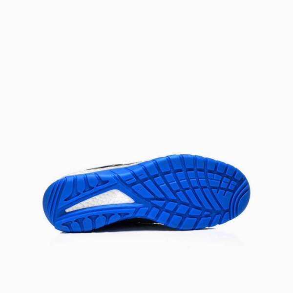 ELTEN-Footwear, S1P-Arbeits-Berufs-Sicherheits-Schuhe, Halbschuhe, Maddox Grey-Blue Low, Esd, grau/grün/blau