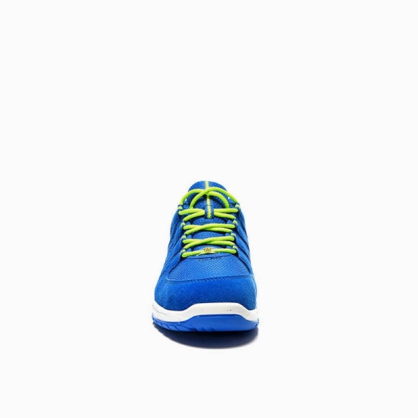 ELTEN-Footwear, S1P-Arbeits-Berufs-Sicherheits-Schuhe, Halbschuhe, Maddox Blue Low, Esd, blau/grün