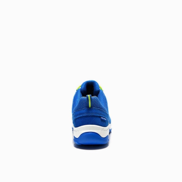 ELTEN-Footwear, S1P-Arbeits-Berufs-Sicherheits-Schuhe, Halbschuhe, Maddox Blue Low, Esd, blau/grün