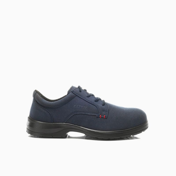 ELTEN-Footwear, S1-Arbeits-Berufs-Sicherheits-Schuhe, Halbschuhe, BROKER XXB Low, ESD, blau