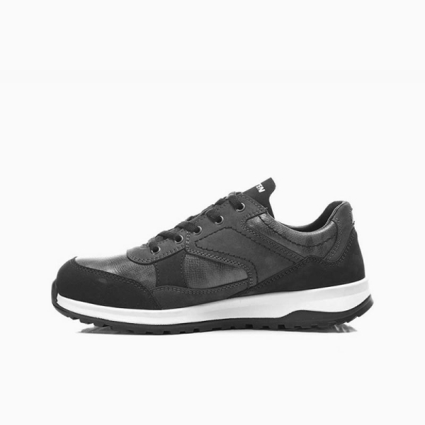 ELTEN-Footwear, S3-Arbeits-Berufs-Sicherheits-Schuhe, Halbschuhe, RUNAWAY black Low, ESD, schwarz