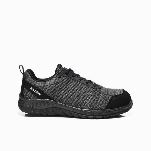 ELTEN-Footwear, S1-Arbeits-Berufs-Sicherheits-Schuhe, Halbschuhe, LANCE Low, ESD, grau