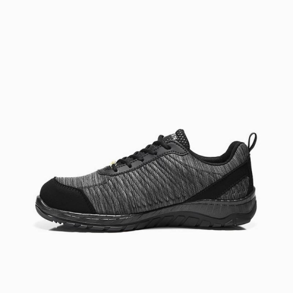 ELTEN-Footwear, S1-Arbeits-Berufs-Sicherheits-Schuhe, Halbschuhe, LANCE Low, ESD, grau
