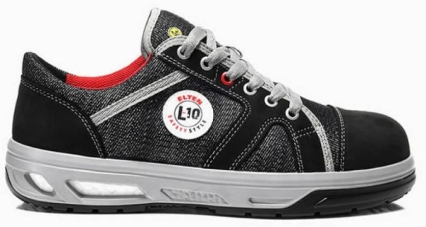 ELTEN-Footwear, S3-WELLMAXX-Arbeits-Berufs-Sicherheits-Schuhe, Halbschuhe, SENSATION XX10 Low, ESD, schwarz