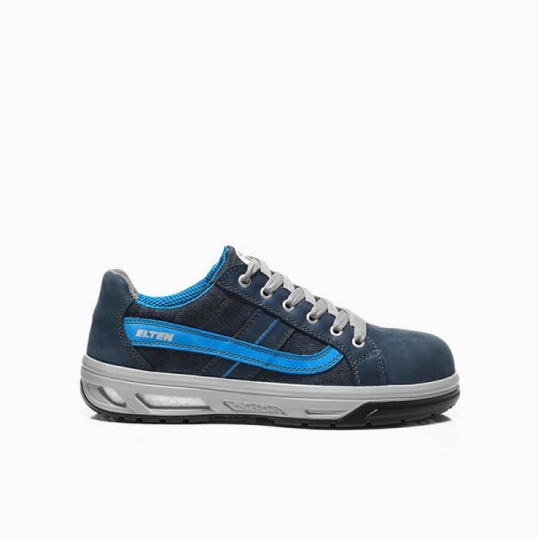 ELTEN-Footwear, S2-Arbeits-Berufs-Sicherheits-Schuhe, Halbschuhe, NEWTON BLUE LOW, ESD, blau