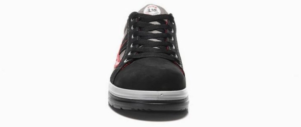 ELTEN-Footwear, S2-Arbeits-Berufs-Sicherheits-Schuhe, Halbschuhe, NEWTON BLACK LOW, ESD, schwarz/grau