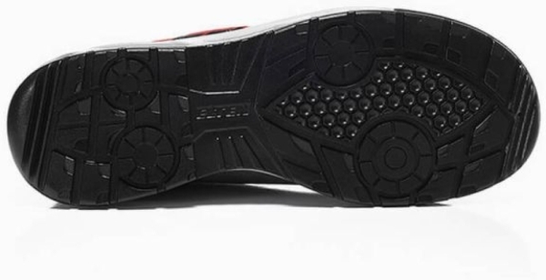 ELTEN-Footwear, S2-Arbeits-Berufs-Sicherheits-Schuhe, Halbschuhe, NEWTON BLACK LOW, ESD, schwarz/grau