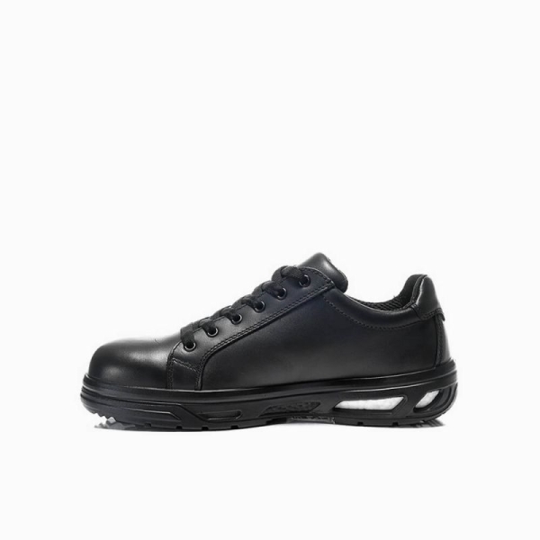 ELTEN-Footwear, S2-Arbeits-Berufs-Sicherheits-Schuhe, Halbschuhe, NOEL BLACK LOW, ESD, schwarz