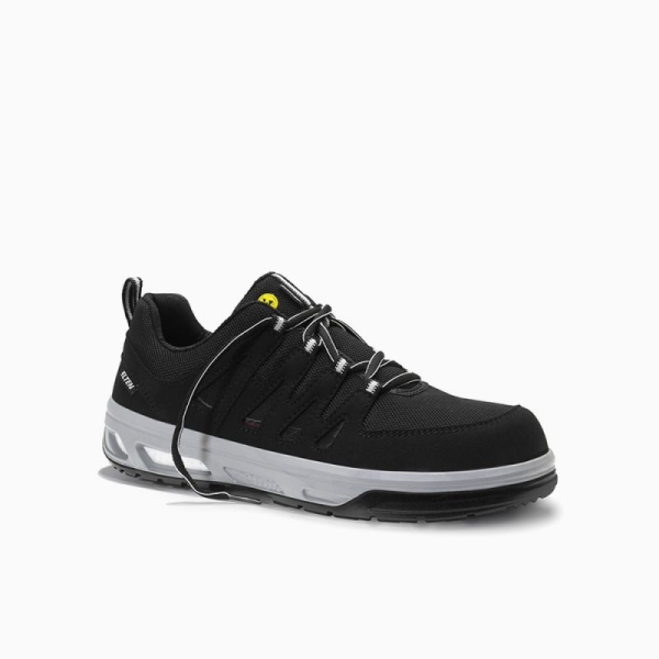 ELTEN Sicherheitshalbschuh, MADDOX XX10 Air black-grey Low ESD S1