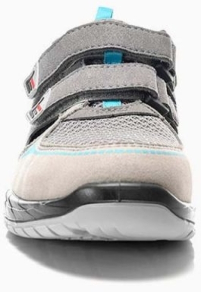 ELTEN-S1P-Damen-Sicherheitssandale, MELLI, grey Easy, ESD, grau