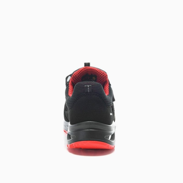 ELTEN-S1P-Damen-Sicherheitssandale, HANNAH XXTL black-red Easy, ESD, Form A, schwarz/rot
