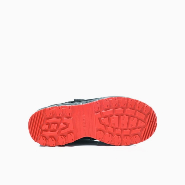 ELTEN-S1P-Damen-Sicherheitssandale, HANNAH XXTL black-red Easy, ESD, Form A, schwarz/rot