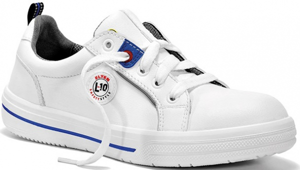 ELTEN-Footwear, S3-Arbeits-Berufs-Sicherheits-Schuhe, Halbschuhe, GHOST LADY LOW, ESD, weiß