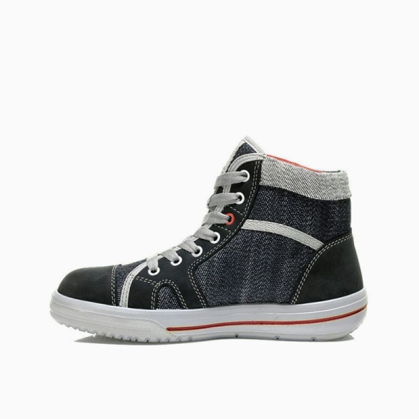 ELTEN-Footwear, S2-Damen-Arbeits-Berufs-Sicherheits-Schuhe, Hochschuhe, SENSATION LADY MID ESD, schwarz