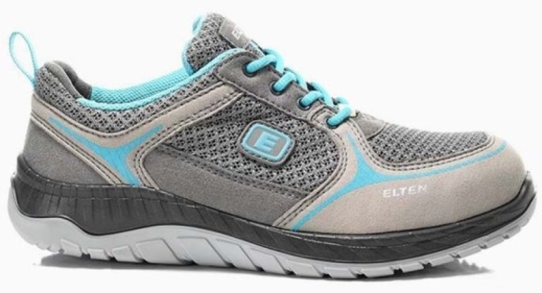 ELTEN-S1P-Damen-Sicherheitshalbschuhe, MELLI grey, Low, ESD, grau