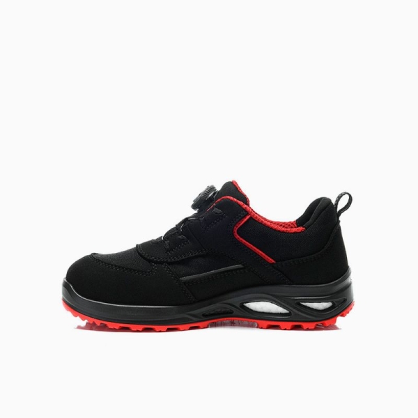 ELTEN-S3-Damen-Sicherheitshalbschuhe, HANNAH XXTL BOA black-red Low, ESD, schwarz-rot