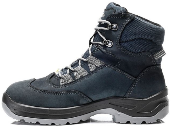 ELTEN-Footwear, S3-Damen-Arbeits-Berufs-Sicherheits-Schuhe, Schnürstiefel, LOTTE GTX Mid, ESD, CI blau