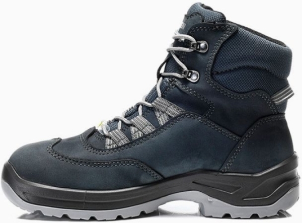 ELTEN-Footwear, S3-Damen-Arbeits-Berufs-Sicherheits-Schuhe, Schnürstiefel, LOTTE GTX Mid, ESD, CI blau