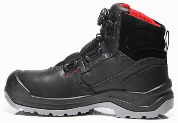 ELTEN-Footwear, S3-Damen-Arbeits-Berufs-Sicherheits-Schuhe, hoch, LENA BOA® Mid, ESD, schwarz