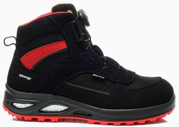 ELTEN-S3-Damen-Sicherheitshochschuhe, HANNAH XXTL BOA black-red Mid, ESD, schwarz-rot
