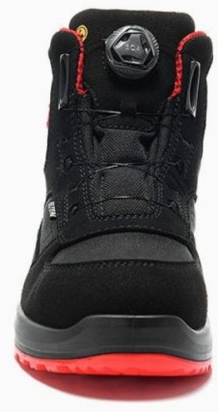 ELTEN-S3-Damen-Sicherheitshochschuhe, HANNAH XXTL BOA black-red Mid, ESD, schwarz-rot
