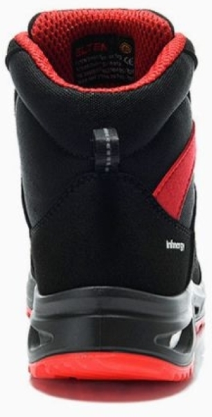 ELTEN-S3-Damen-Sicherheitshochschuhe, HANNAH XXTL BOA black-red Mid, ESD, schwarz-rot