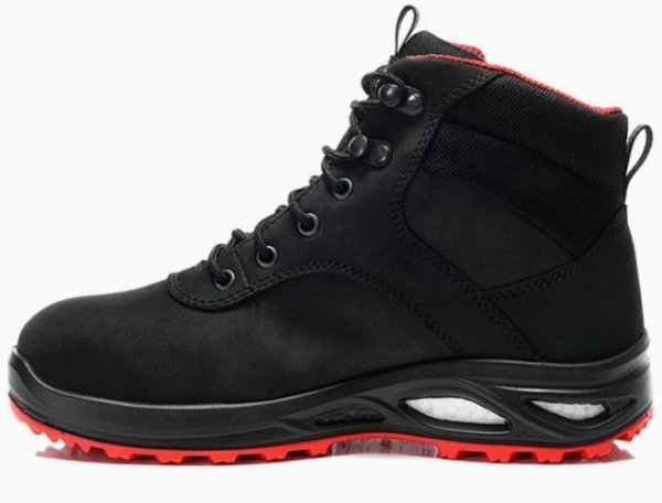 ELTEN-Footwear, S3-Damen-Arbeits-Berufs-Sicherheits-Schuhe, Schnürstiefel, HENNY XXTL Mid, ESD, schwarz