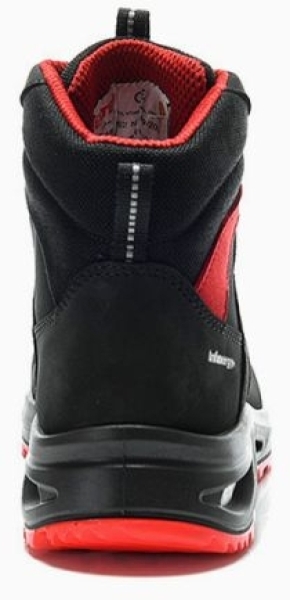 ELTEN-Footwear, S3-Damen-Arbeits-Berufs-Sicherheits-Schuhe, Schnürstiefel, HENNY XXTL Mid, ESD, schwarz