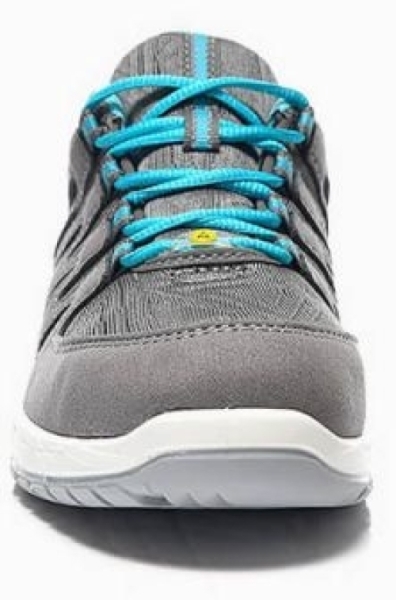 ELTEN-Footwear, S1P-Arbeits-Berufs-Sicherheits-Schuhe, Halbschuhe, MADDIE grey Low, ESD, grau