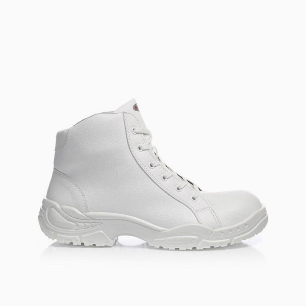 ELTEN-Footwear, S2-Arbeits-Berufs-Sicherheits-Schuhe, Hochschuhe, WHITE LOOP MID ESD, weiß