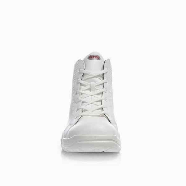ELTEN-Footwear, S2-Arbeits-Berufs-Sicherheits-Schuhe, Hochschuhe, WHITE LOOP MID ESD, weiß