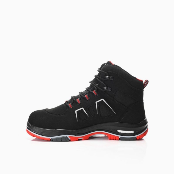 ELTEN-S3-Sicherheitsstiefel, ALAN XXTP black-red Mid, ESD, schwarz-rot