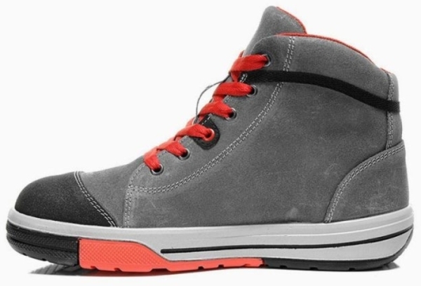 ELTEN-Footwear, S3-Arbeits-Berufs-Sicherheits-Schuhe, Hochschuhe, VINTAGE PIRATE MID ESD, grau