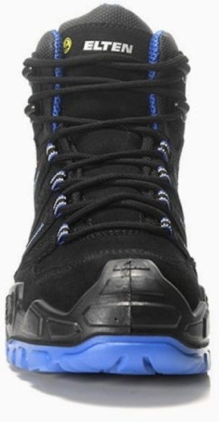 ELTEN-S3-Sicherheitsstiefel, QUENTIN black-blue Mid, ESD, schwarz-blau