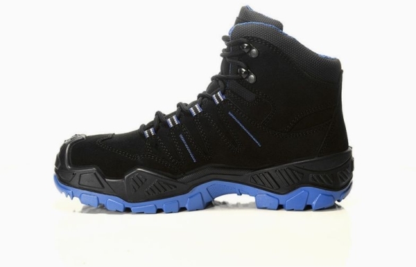 ELTEN-S3-Sicherheitsstiefel, QUENTIN black-blue Mid, ESD, schwarz-blau