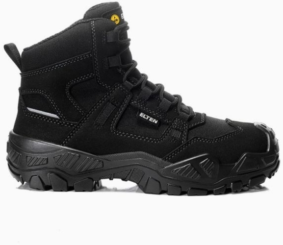 ELTEN-S3-Sicherheitsstiefel, MIKE black Mid, ESD, schwarz