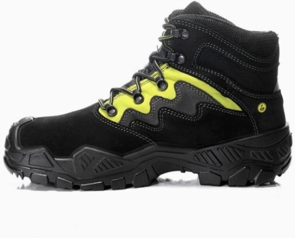 ELTEN-S3-Sicherheitsstiefel, MICK black-green Mid, ESD, schwarz-grün