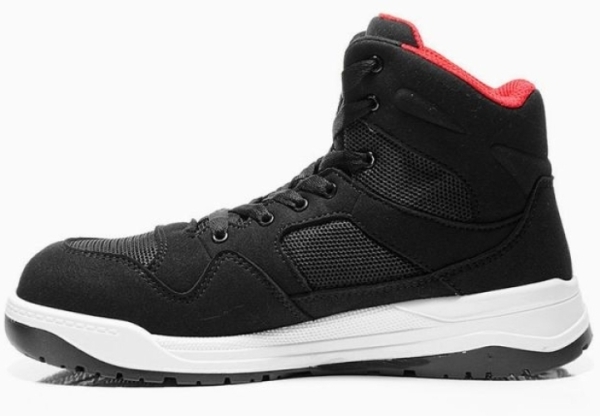 ELTEN-Footwear, S1P-Arbeits-Berufs-Sicherheits-Schuhe, Hochschuhe, LAKERS black Mid ESD, schwarz