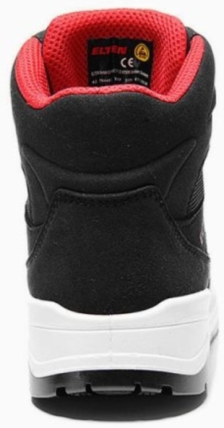 ELTEN-Footwear, S1P-Arbeits-Berufs-Sicherheits-Schuhe, Hochschuhe, LAKERS black Mid ESD, schwarz