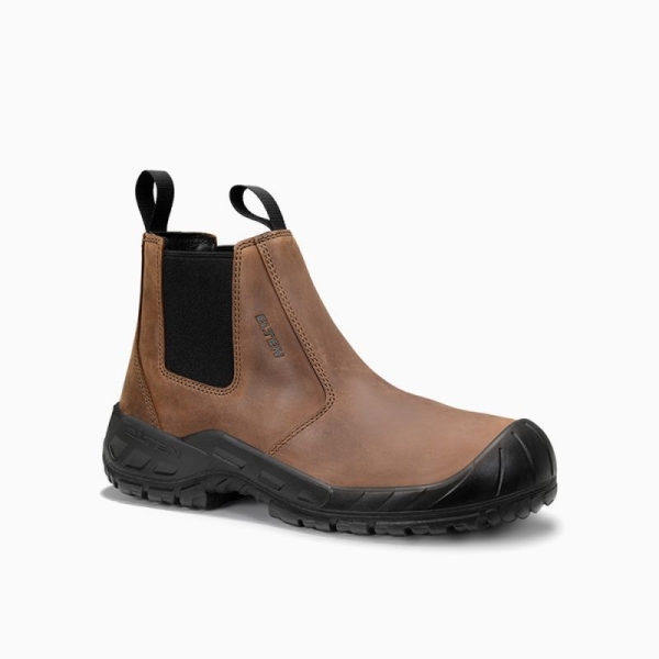 ELTEN Sicherheitsstiefel, FINNLAY BOOT brown ESD S3S