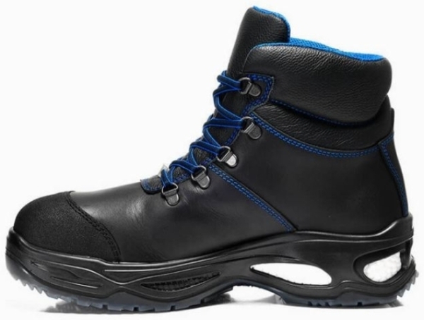 ELTEN-Footwear, S3-Arbeits-Berufs-Sicherheits-Schuhe, Schnürstiefel, MILTON Mid, ESD, schwarz