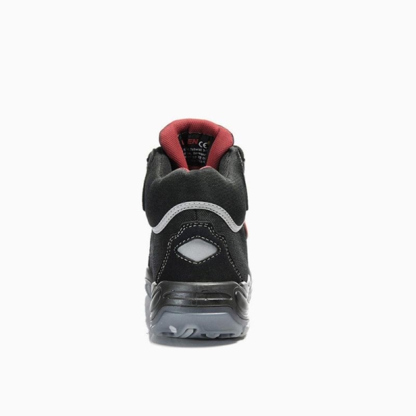 ELTEN-Footwear, S3-Arbeits-Berufs-Sicherheits-Schuhe, Hochschuhe, SANDER PRO ESD, mit Überkappe, schwarz