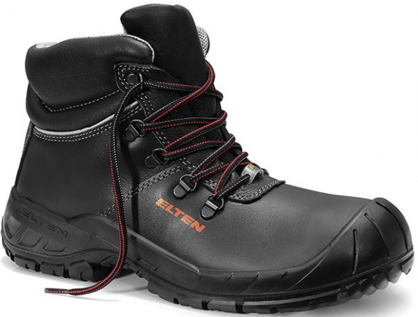 ELTEN-Footwear, S3-Arbeits-Berufs-Sicherheits-Schuhe, Hochschuhe, LAURENZO RUBBER XXW ESD, schwarz