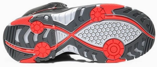 ELTEN-Footwear, S3-ERGO-ACTIVE-Arbeits-Berufs-Sicherheits-Schuhe, Hochschuhe, TILL Boa Mid, ESD, Fußtyp 3, schwarz