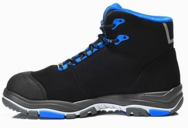 ELTEN-Footwear, S2-ERGO-ACTIVE-Arbeits-Berufs-Sicherheits-Schuhe, Halbschuhe, IMPULSE EA Mid, ESD, Fußtyp 3, blau
